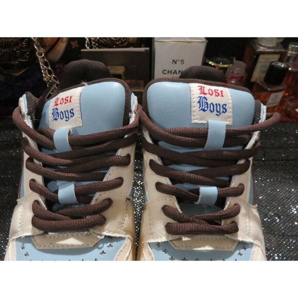 Lost Boys Dunks Tony Lows V3 Low Top Leather Trainers size 10.5 Limited Edition - Picture 3 of 12